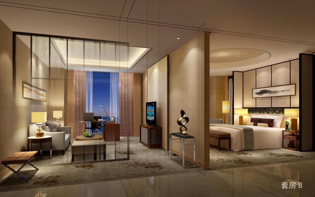 Grand Skylight International Hotel Ganzhou Chang Zhen Avenue Ruang foto